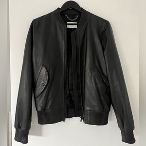 Sandro men’s leather jacket